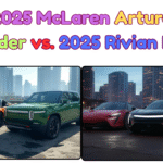 2025 McLaren Artura Spider vs. 2025 Rivian R1S