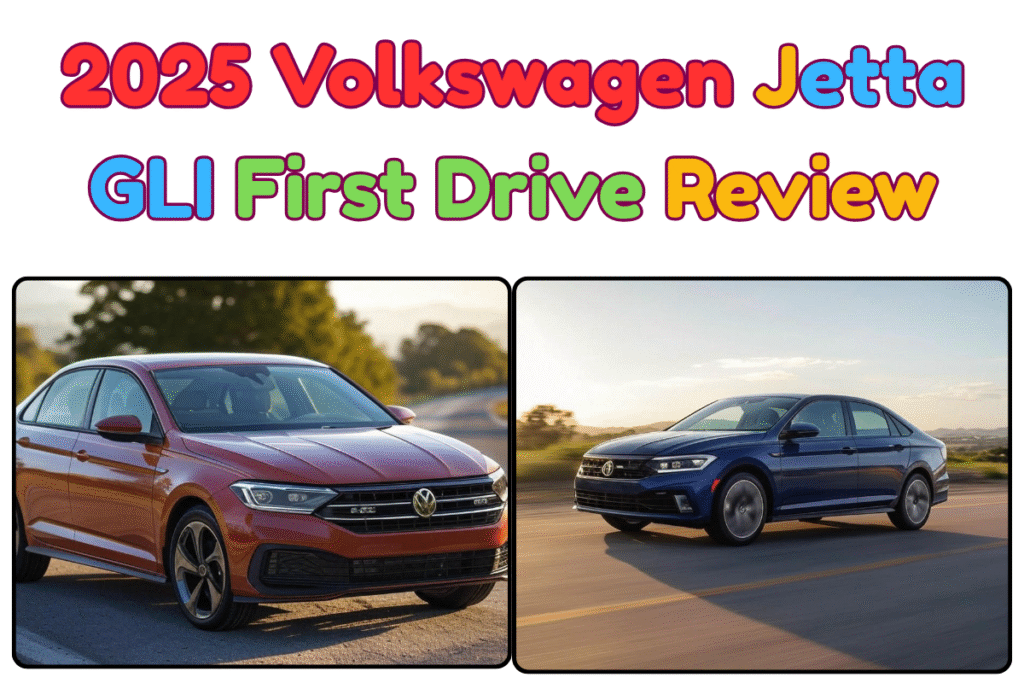 2025 Volkswagen Jetta GLI First Drive Review