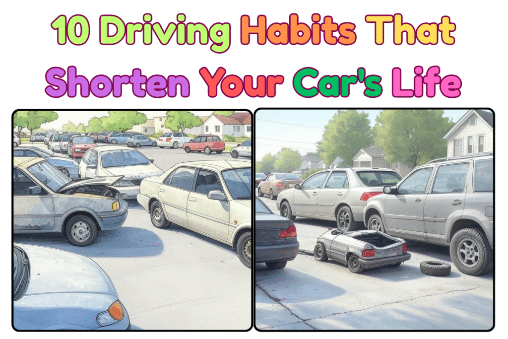 10 Driving Habits That Shorten Your Car's Life