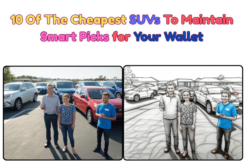 10 Of The Cheapest SUVs To Maintain Smart Picks for Your Wallet