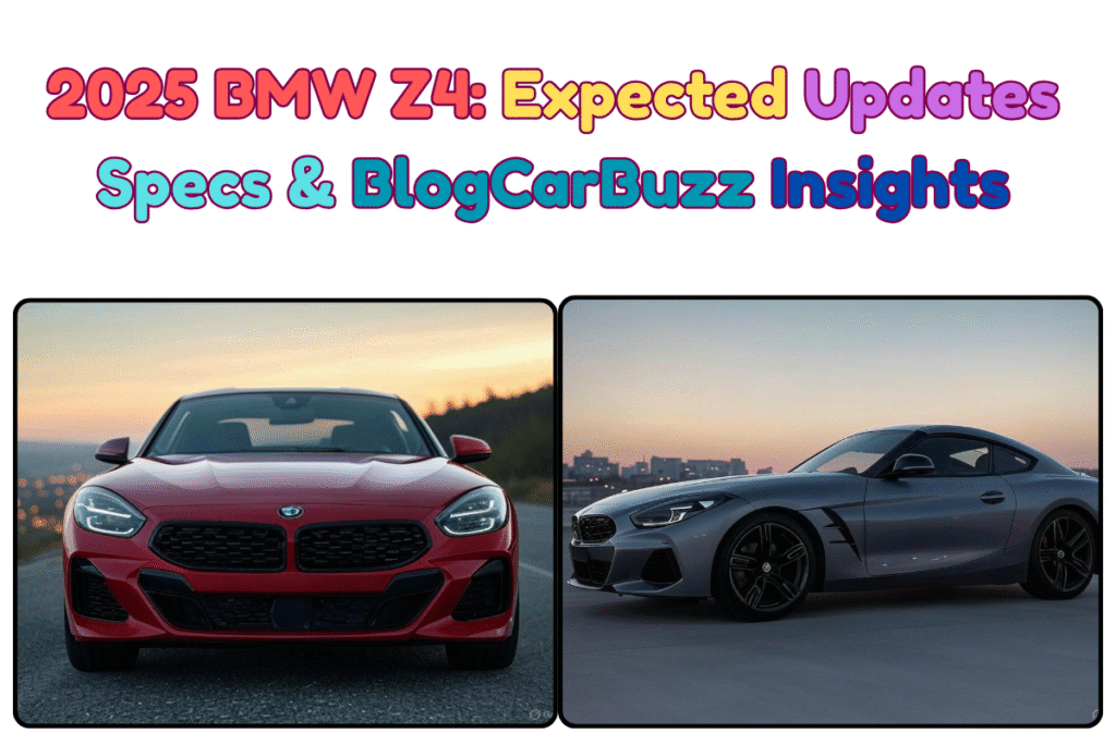 2025 BMW Z4: Expected Updates Specs & BlogCarBuzz Insights