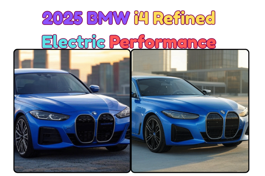 2025 BMW i4 Refined Electric Performance