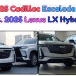 2025 Cadillac Escalade IQ Vs. 2025 Lexus LX Hybrid
