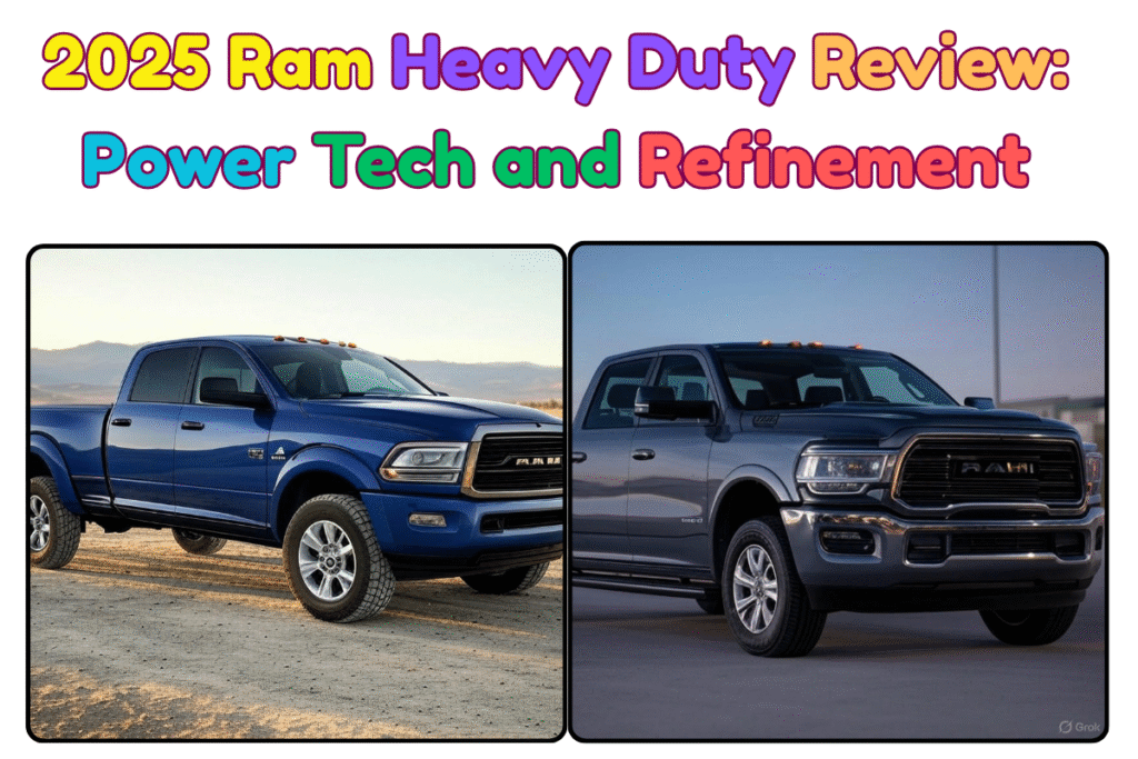 2025 Ram Heavy Duty Review Power Tech and Refinement