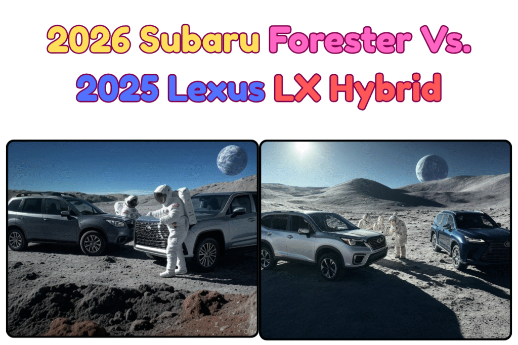 2026 Subaru Forester Vs. 2025 Lexus LX Hybrid