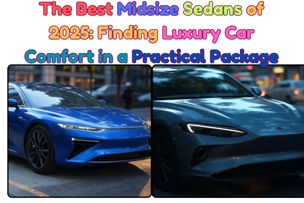 The Best Midsize Sedans of 2025: Finding Luxury Car Comfort in a Practical Package
